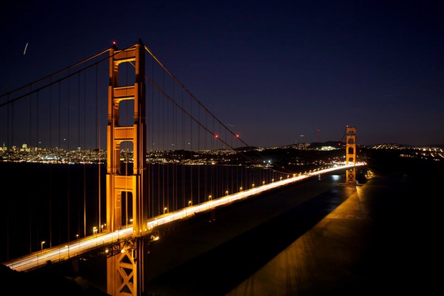 Golden Gate Bridge at Night || Photo Credit to Omid Ravanfar