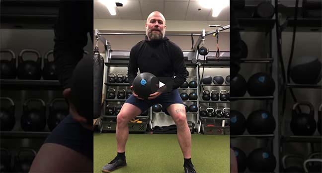 Coach makes workout videos during athletics suspension