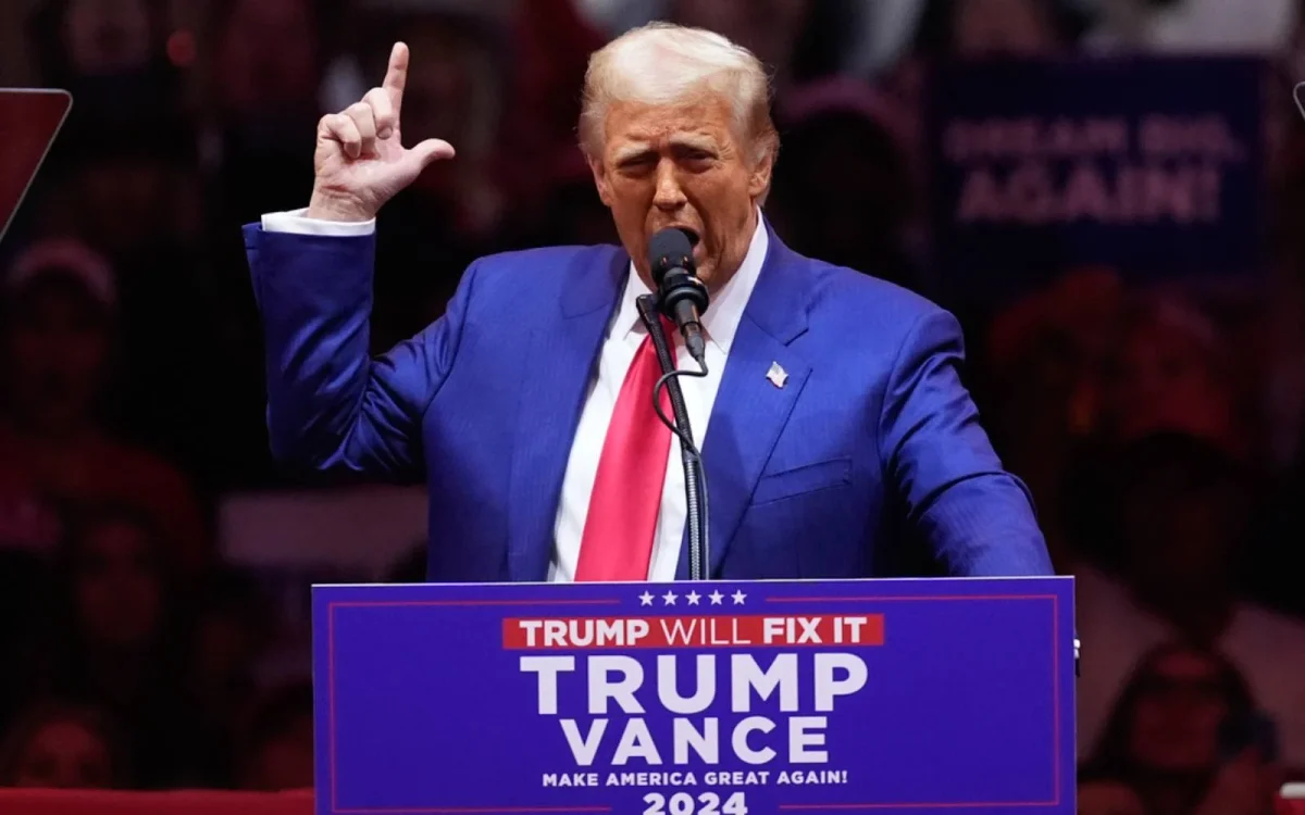 Trump Speaks at Madison Square Garden Rally || “‘I’m Not a Nazi,’ Trump Insists as Harris Blasts Vile Rhetoric.” Free Malaysia Today, 29 Oct. 2024, www.freemalaysiatoday.com/category/world/2024/10/29/im-not-a-nazi-trump-insists-as-harris-blasts-vile-rhetoric/.
