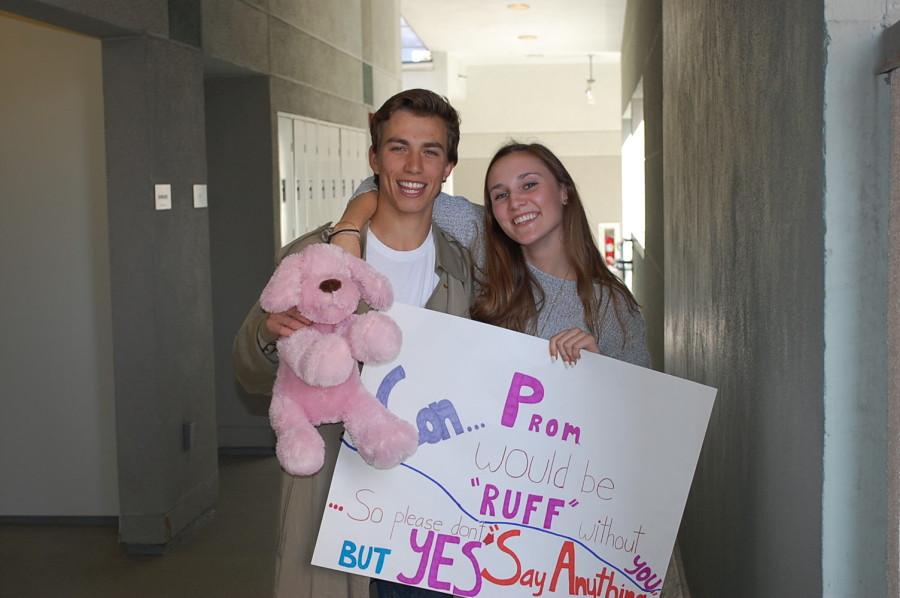 Connor King-Roberts successfully asks his date to prom.