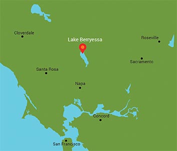 The Outdoors Clubs first trip is to Lake Berryessa, the largest lake in Napa County. President Owen Murray has been planning the trip for two months.