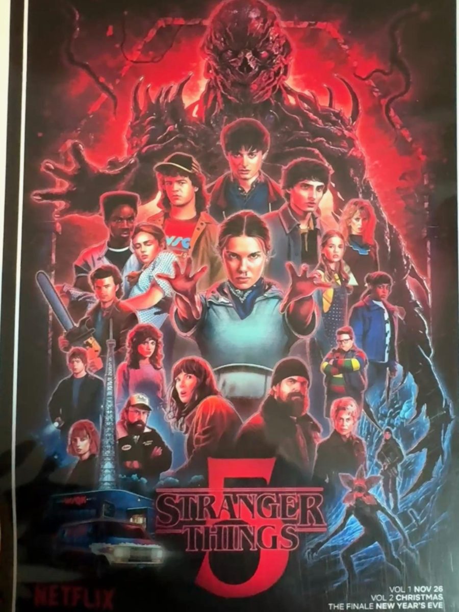 Image of Stranger Things season 5 poster.